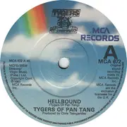2x7inch Vinyl Single - Tygers Of Pan Tang - Hellbound
