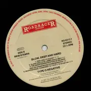 LP - Type O Negative - Slow, Deep And Hard - EU Original with 'Ex-Carnivore' hype sticker