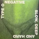 Double LP - Type O Negative - Slow, Deep And Hard - Green Black Mixed vinyl,  180 Gram
