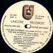 12inch Vinyl Single - Tyrone Brunson Featuring Desi Dez - The Big Payback