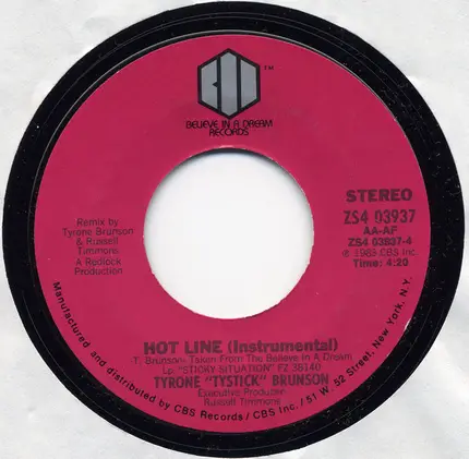 Tyrone Brunson - Hot Line