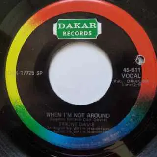 Tyrone Davis - If It's Love That You're After / When I'm Not Around