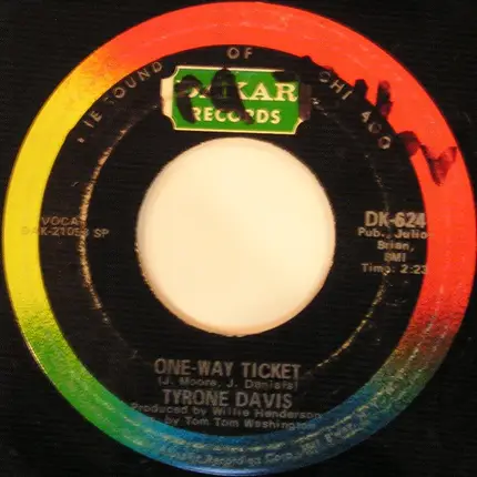 Tyrone Davis - We Got A Love / One-Way Ticket