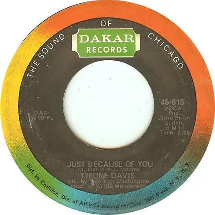 Tyrone Davis - I'll Be Right Here