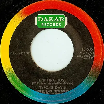 Tyrone Davis - Is It Something You've Got / Undying Love