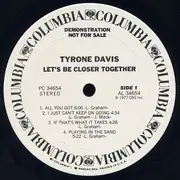 LP - Tyrone Davis - Let's Be Closer Together