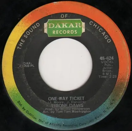 Tyrone Davis - We Got A Love / One-Way Ticket