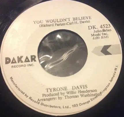 Tyrone Davis - There It Is