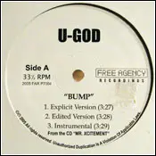 U-God - Bump / You Don't Want To Dance