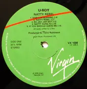 LP - U-Roy - Natty Rebel