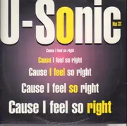 12inch Vinyl Single - U Sonic - Cause I Feel So Right