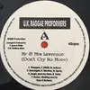 12inch Vinyl Single - U.K. Raggae Proformers - Mr & Mrs Lawrence (Dont Cry No More)