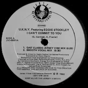 Eddie Stockley - I Can't Commit To You