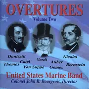 CD - U.S. Marine Band , John R. Bourgeois - Overtures, Volume II