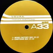 12inch Vinyl Single - U.S.U.R.A. - Trance Emotions - Blac velvet cover