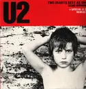 12inch Vinyl Single - U2 - Two Hearts Beat As One - promo