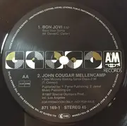 12inch Vinyl Single - U2 / Bruce Springsteen & The E-Street Band / Bon Jovi / John Cougar Mellencamp - Christmas (Baby Please Come Home) / Merry Christmas Baby / Back Door Santa / I Saw Mommy Kissing Santa Claus - EP