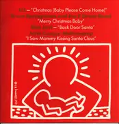 12inch Vinyl Single - U2 / Bruce Springsteen & The E-Street Band / Bon Jovi / John Cougar Mellencamp - Christmas (Baby Please Come Home) / Merry Christmas Baby / Back Door Santa / I Saw Mommy Kissing Santa Claus - EP