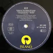 12'' - U2 - Pride (In The Name Of Love) - dark blue labels