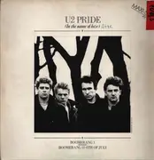 12inch Vinyl Single - U2 - Pride (In The Name Of Love) - dark blue labels