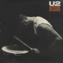 7inch Vinyl Single - U2 - Desire - Silver Injection Labels, Gatefold