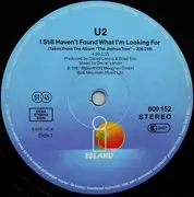 12inch Vinyl Single - U2 - I Still Haven't Found What I'm Looking For