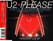 CD - U2 - Please (Popheart Live EP)