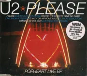 CD - U2 - Please (Popheart Live EP)