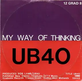 UB40 - My Way Of Thinking