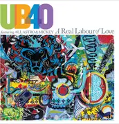 Double LP - UB40 Featuring Ali Campbell , Astro & Michael Virtue - A Real Labour Of Love - Orange and Purple Vinyl Edition