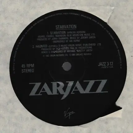 UB40, Madness, Specials, etc - Starvation / Tam Tam Pour L'Ethiopie