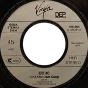 7inch Vinyl Single - Ub40 - Our Own Song