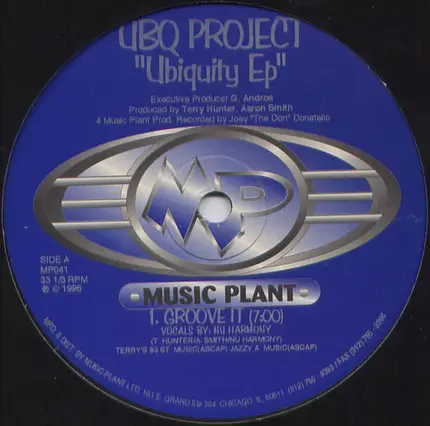 UBQ Project - Ubiquity EP