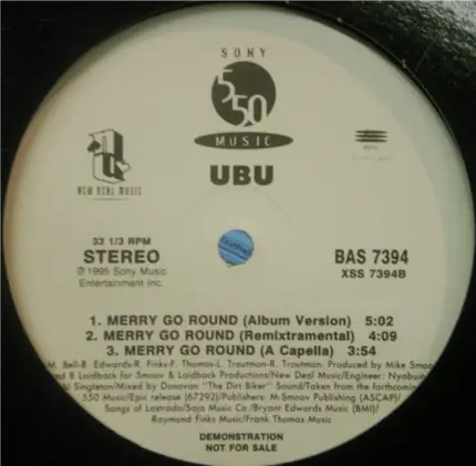 Ubu - Merry Go Round