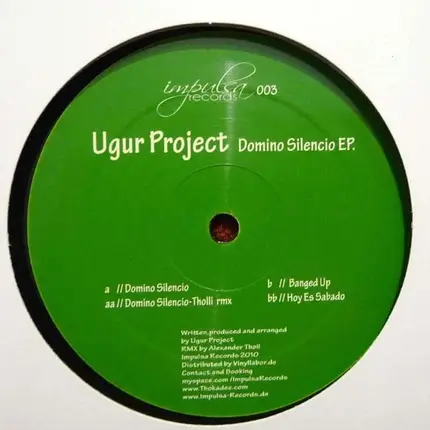 Ugur Project - Domino Silenico EP.