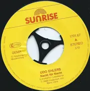 7inch Vinyl Single - Udo Ehlers - Nacht für Nacht