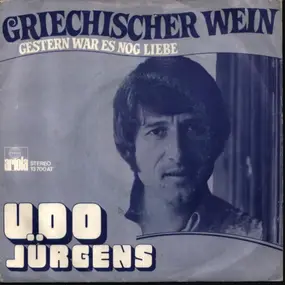 Udo Jürgens - Griechischer Wein / Gestern War Es Noch Liebe