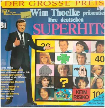 Udo Jürgens / Die Schlümpfe / Gitte a. o. - Der Große Preis - Wim Thoelke Präsentiert Ihre Deutschen Superhits Neu '81)