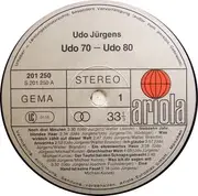 LP - Udo Jürgens - Udo '70 - Udo '80