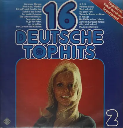 Udo Jürgens, Mike Krüger ... - 16 Deutsche Top Hits, Folge 2