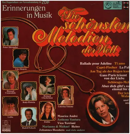 Udo Jürgens, Bruce Low, Howard Carpendale a.o. - Die Schönsten Melodien Der Welt