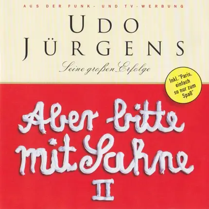Udo Jürgens - Aber Bitte Mit Sahne Il (Seine Großen Erfolge)
