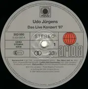 Double LP - Udo Jürgens - Das Live konzert 87