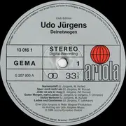 LP - Udo Jürgens - Deinetwegen