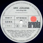 LP - Udo Jürgens - Let's Sing Udo
