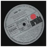 LP - Udo Jürgens - Udo '71