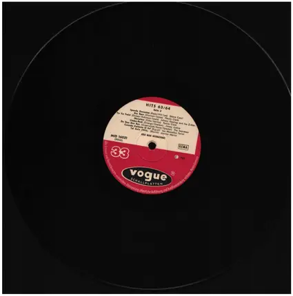 Udo Jurgens, Petula Clark a.o. - Hits 63/64