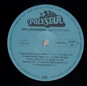 LP - Udo Lindenberg - Unter Die Haut