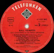 LP - Udo Lindenberg & Das Panikorchester - Ball Pompös - Gatefold