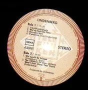 LP - Udo Lindenberg - Lindenberg - KRAUT